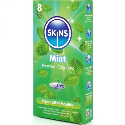 Skins Mint Premium Condoms 8 Units - image 2