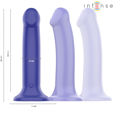 Intense Victoria Vibrator Dark Blue Suction Remote - image 2