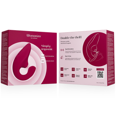 Womanizer Blend Rabbit Vibrator Pink - image 7