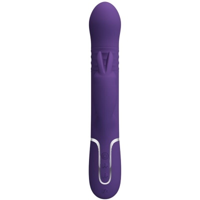 Pretty Love Coale Rabbit Vibrator 4-in-1 Purple - image 3