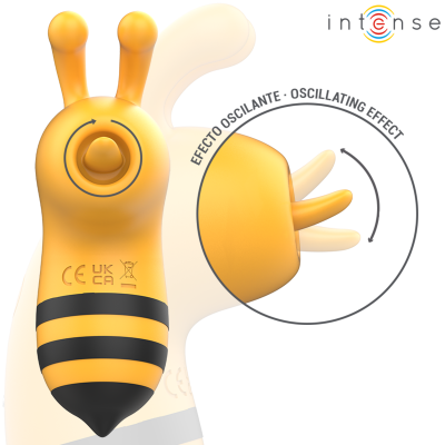 Intense Maya Bee Clitoral Stimulator Yellow/Black - image 4