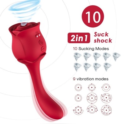 Armony Roselover Clitoral Suction Stimulator Red - image 2