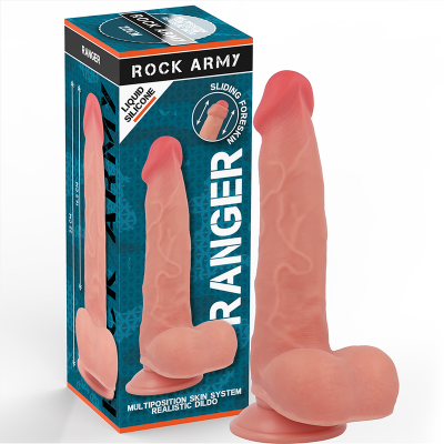 Rock Army Ranger Liquid Silicone Dildo 22 CM
