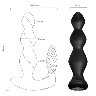 Armony ManFun Vibrator Stimulator Anal Plug - image 4