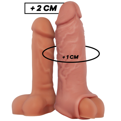 VirilXL Liquid Silicone Penis Extension V9, Natural