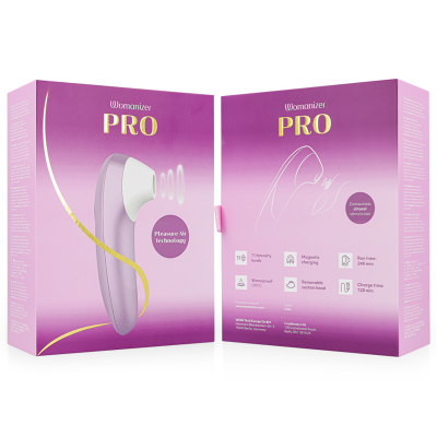 Womanizer Pro Clitoral Stimulator - Lilac - image 7