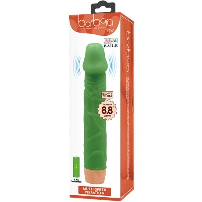Baile Bill Realistic Vibrator 22.5 CM Green - image 8