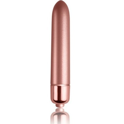 Rocks-Off Vibrating Bullet Touch Of Velvet Rose Bloom 10 Speeds