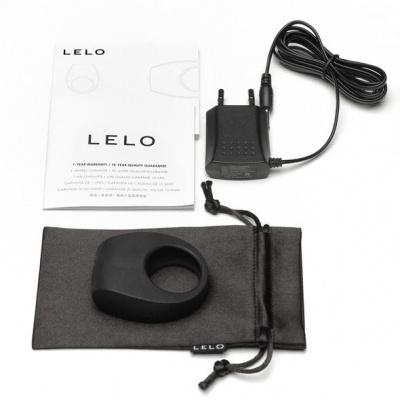 Lelo Tor II Black Vibrator Ring - image 4