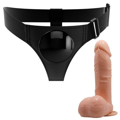 Pretty Love Tom Harness Briefs with Dildo 20CM - image 3