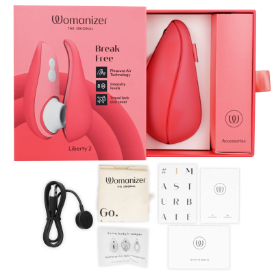 Womanizer Liberty 2 Clitoral Stimulator Pink - image 6