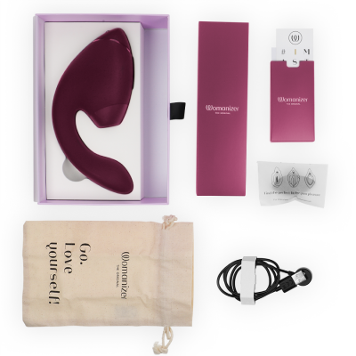 Womanizer Duo Next Dual Stimulator Dusky Pink - image 6