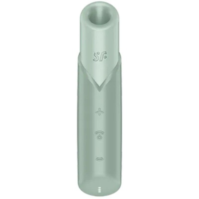 Satisfyer Naughty Kiss Wave Clitoris Stimulator Aquamarine
