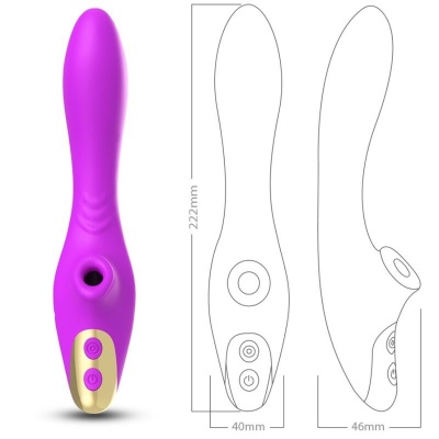 Armony Dudu Violet Clitoral Suction Toy - image 3