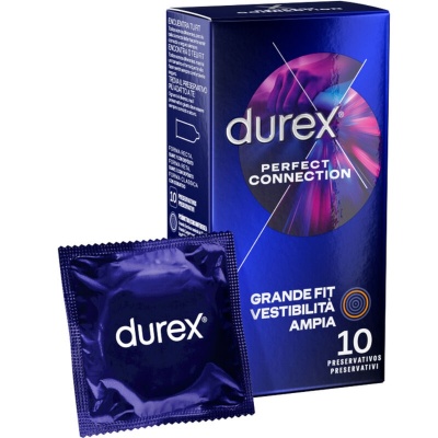 Durex Perfect Connection Extra Lube Condoms 10pk - image 1