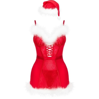 Livco Corsetti Fashion Agethe Lc 90607 Chemise + Thong + Christmas ... - image 4