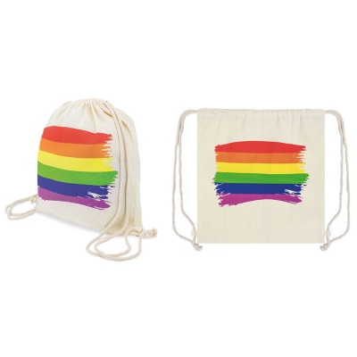 Pride Cotton LGBT Flag Backpack - image 3