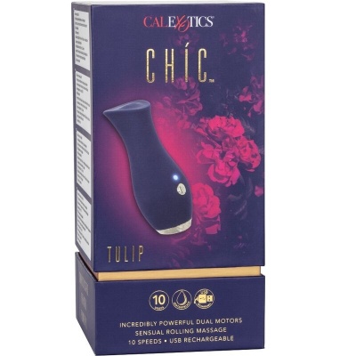 Calexotics Chic Tulip Massager Blue - image 8