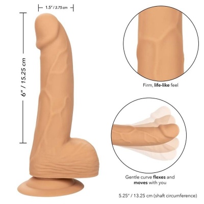 CalExotics Silicone Studs 6 Inch Skin - image 3