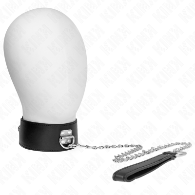 Necklace With Belt 65 CM With Wide Black Strap Adjustable 33.5-41 CM X - image 1