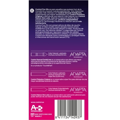 Control Feel Fun Mix Condoms 6 Units - image 2