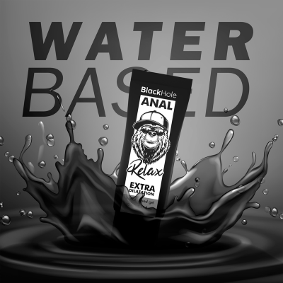 Black Hole Water-Based Dilation Gel 70ml - image 4
