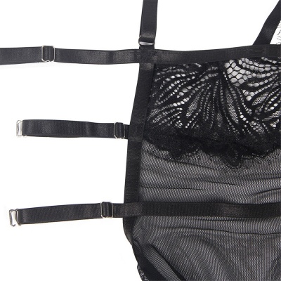 Subblime Babydoll Lace Straps Black L/XL - image 8