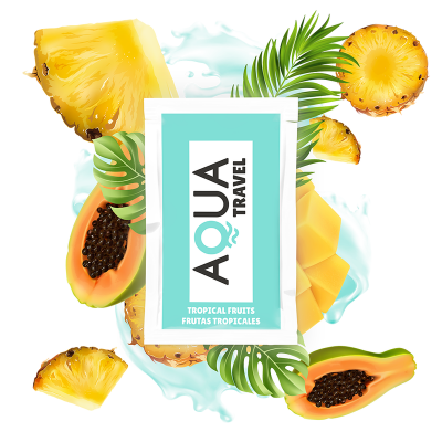 AQUA Travel Tropical Fruits Water-Based Lubricant 6 ML AQUA Travel Tropical Fruits Water-Based Lubricant 6 ML
