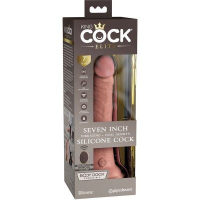 King Cock Elite Vibrating Silicone Remote Control 17.8 CM - image 6
