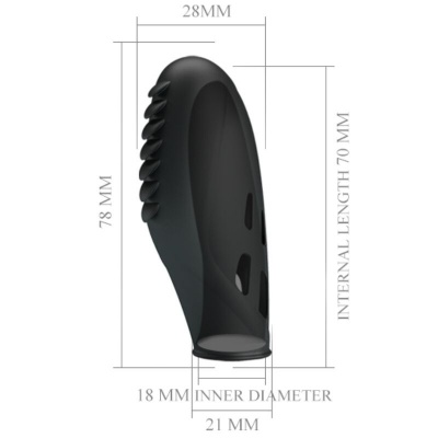 Pretty Love Gilo Silicone Finger Vibrator - image 6