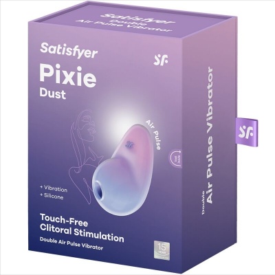 Satisfyer Pixie Dust Lilac Air Pulse Stimulator - image 5