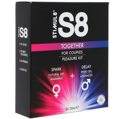 Stimul8 S8 Together Couple Kit 2x 30ML - image 1