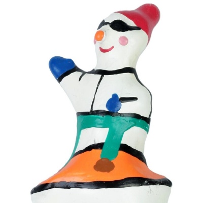 Condomerie Handpainted Novelty Snowboarder XL - image 3