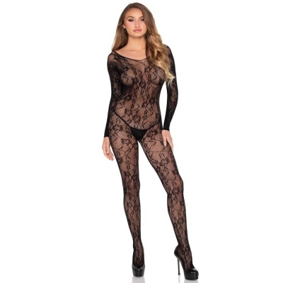 Leg Avenue 89366 Lace Bodystocking Black - image 6