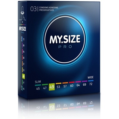 My Size Pro Condoms 49 mm 3 Pack - image 2