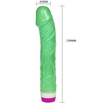 Baile Waves of Pleasure Green Vibrator 23CM - image 7