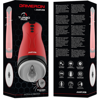 Jamyjob Dameron Suction Vibration Masturbator - image 7