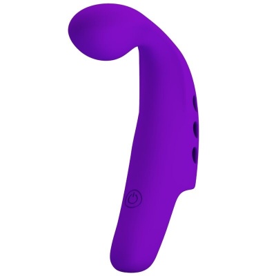 Pretty Love Gorgon Purple Finger Vibrator