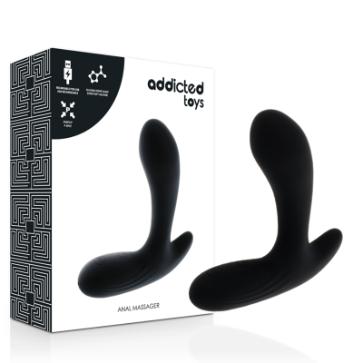 Addicted Toys Anal Massager Black Vibration - image 2