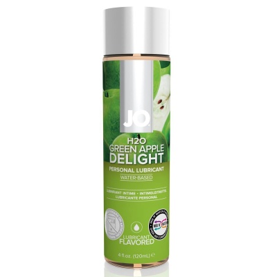 JO - H2O Glijmiddel Appel - 120 ml Foto van JO - H2O Glijmiddel Appel - 120 ml