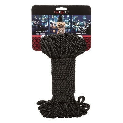 Calexotics Scandal Black Bondage Rope 30m - image 2
