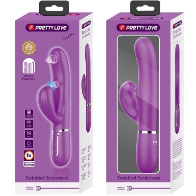 Pretty Love Perlita Rabbit Vibrator Tapping - image 8