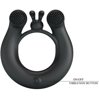 Pretty Love Dahlia Vibrating Ring w/ Clitoral Stimulator - image 7