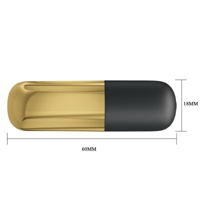Pretty Love Golden Rechargeable Bullet Vibrator - image 4