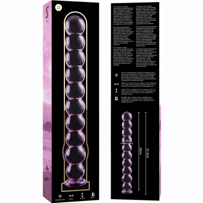 Nebula Series Model 22 Pink Glass Dildo 21.5cm - image 6