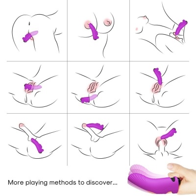 Armony Aurora Finger Vibrator Purple - image 2