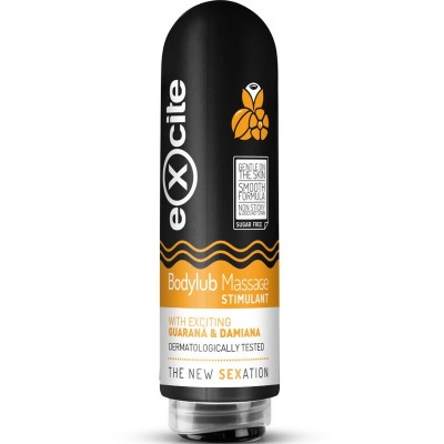 Excite Body Lube Massage Stimulating Guarana 200 ML
