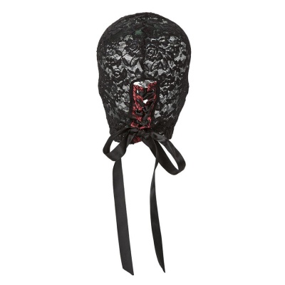 Calexotics Scandal Black Lace Hood with Bow - image 3