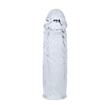 BAILE - Lilac Cover For The Penis In Adaptable Silicone 13 Cm - image 4