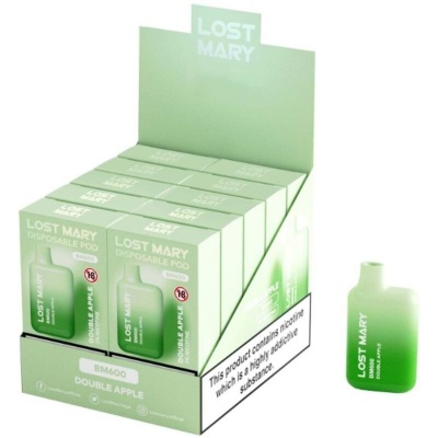 Lost Mary BM600 Disposable Vaper Double Apple 2% - image 2